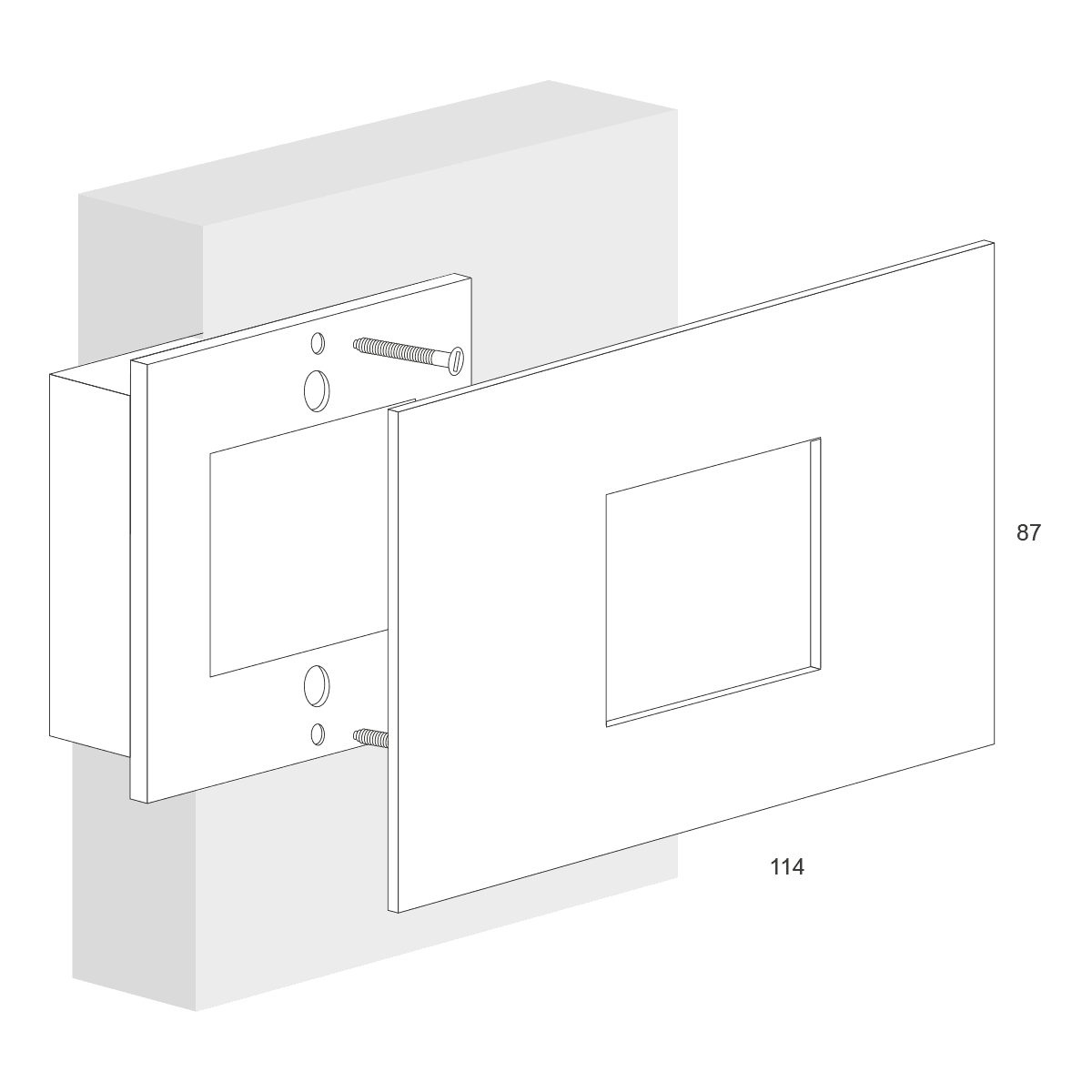 Quadrato 4×2 SLED 6067DH
