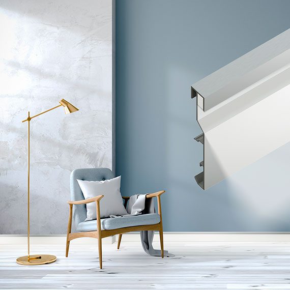 Rodapé R10 SLED 9085