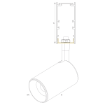 S33 Módulo Spot Duplo SLED 9028