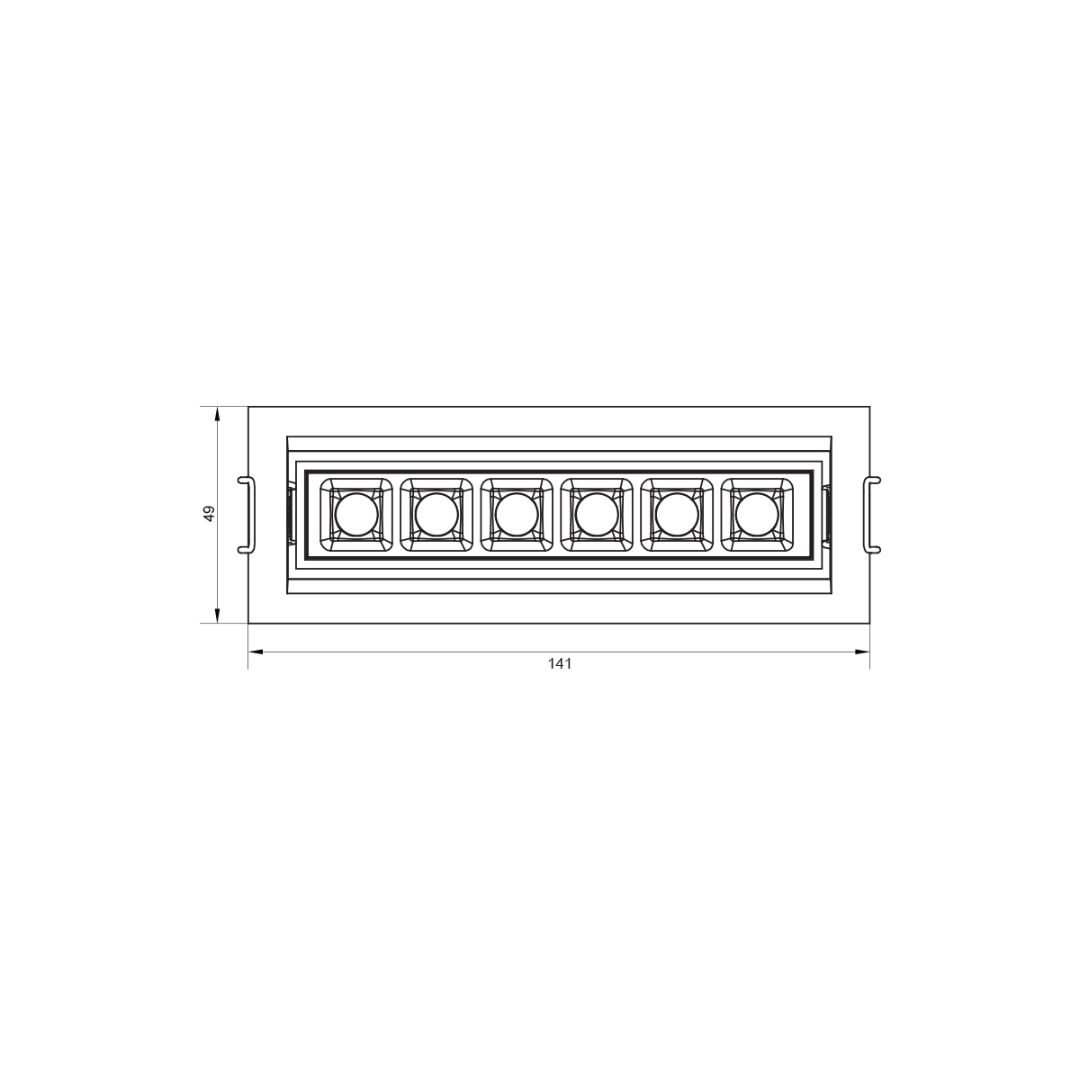 Veneza Plus SLED 9178 Frame Fosco