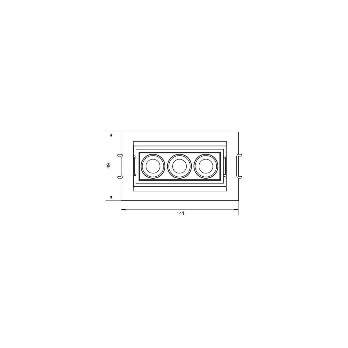 Veneza Plus SLED 9176 Frame Fosco