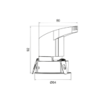 Capri Frame SLED 1232