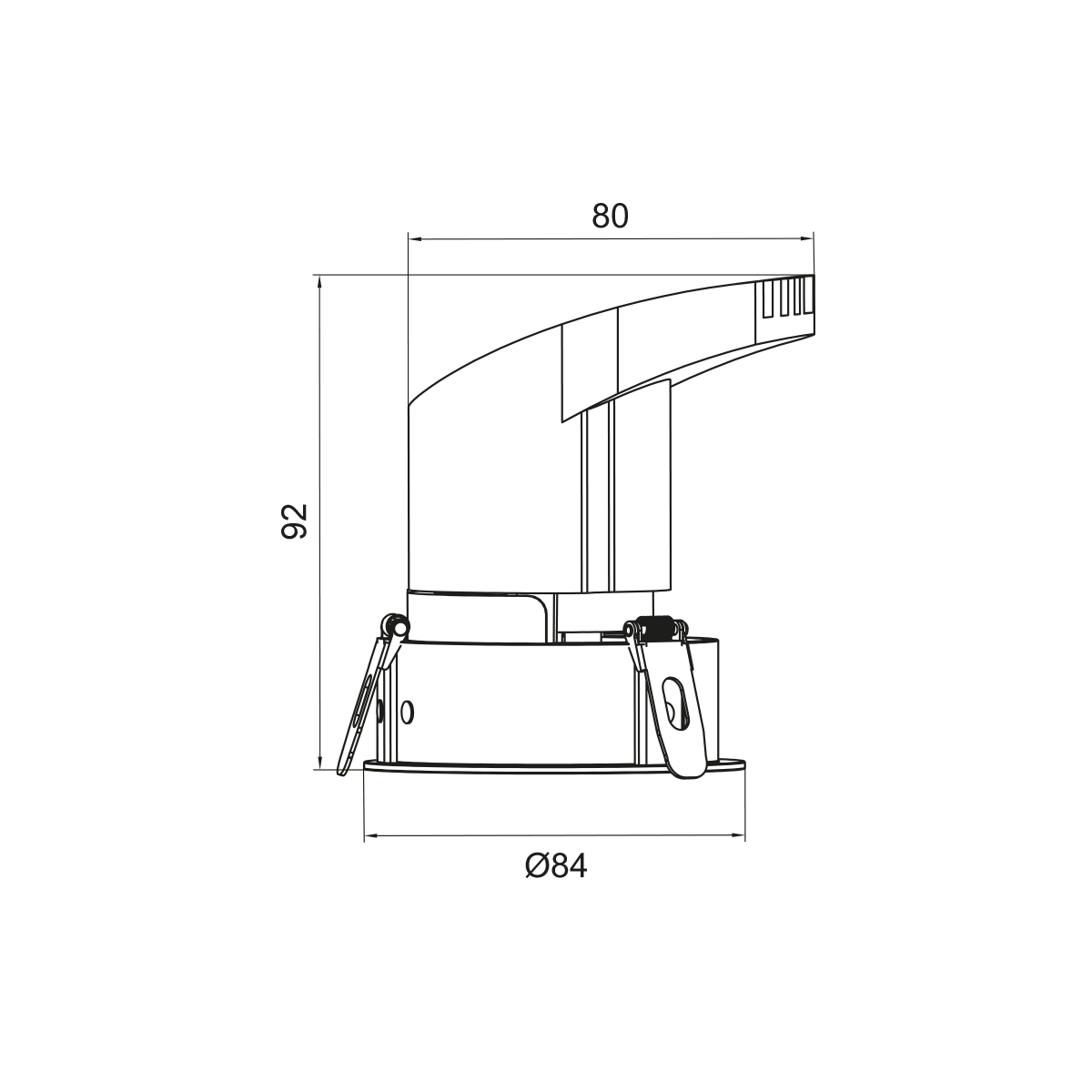 Capri Frame SLED 1232