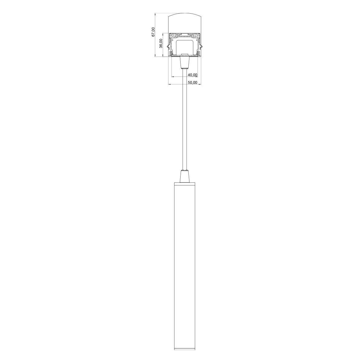 S50 Módulo pendente SLED 9030PD1/ SLED 9030PD/ SLED 9030PD3