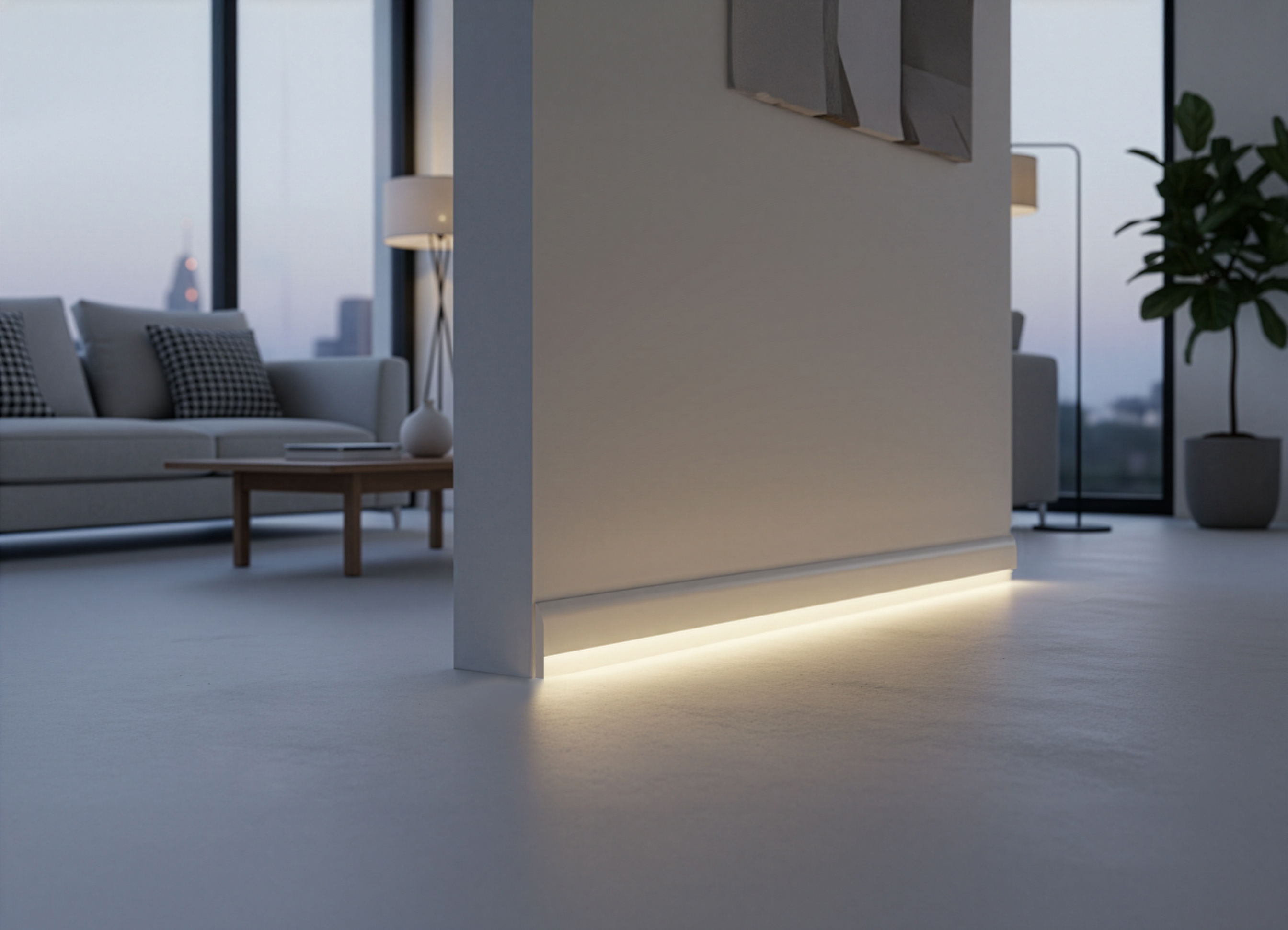 Rodapé R15 SLED 9124