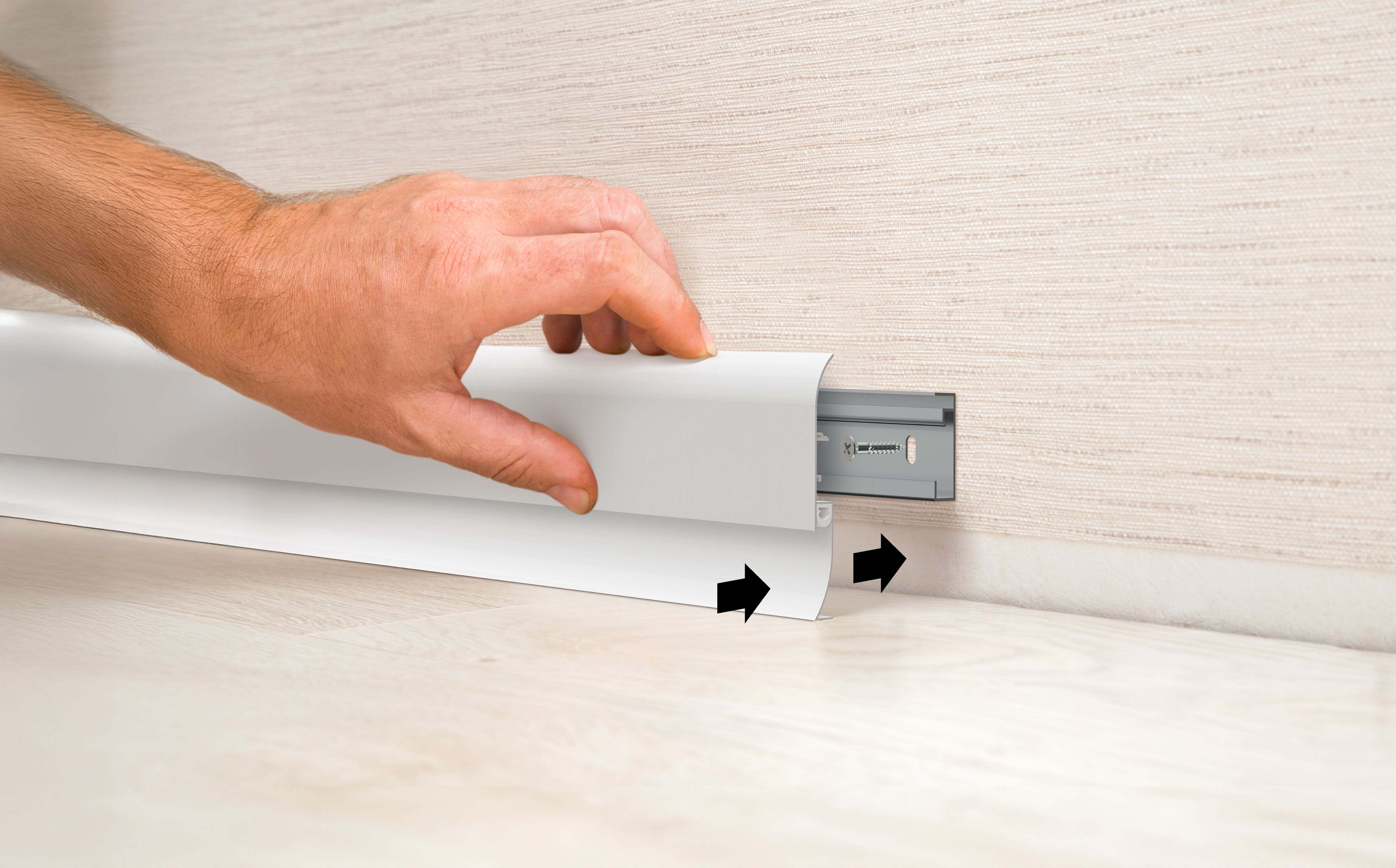 Rodapé R15 SLED 9124